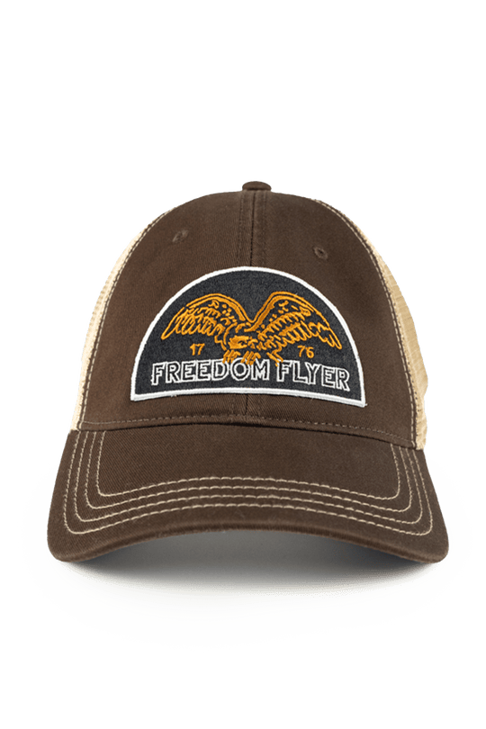 Freedom Flyer Washed Richardson Trucker Hat