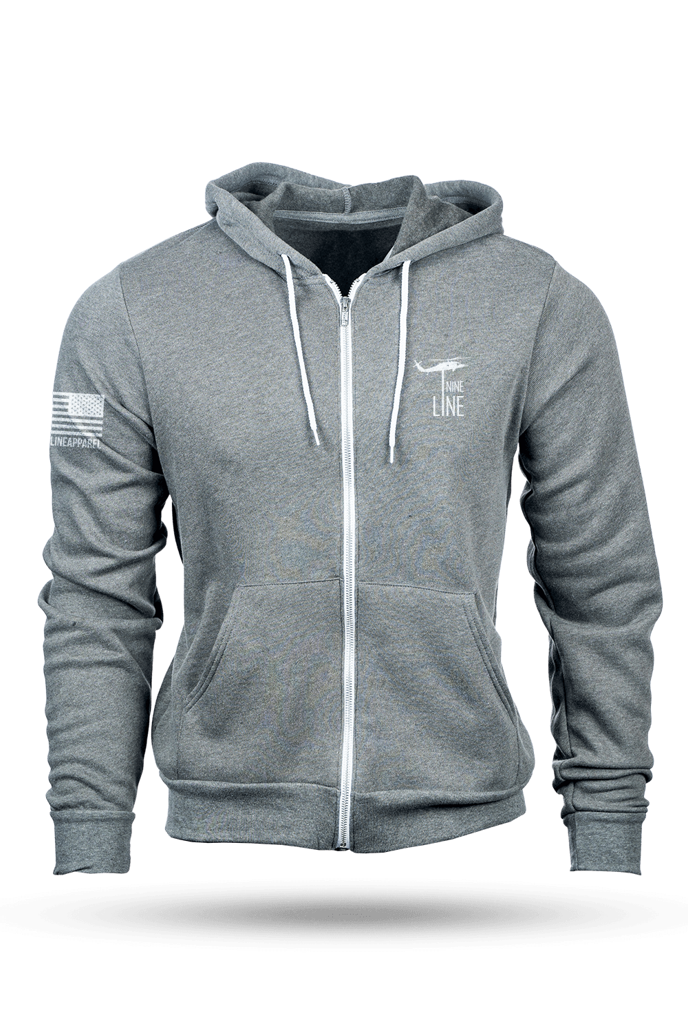 Full-Zip Hoodie - Drop Line Logo