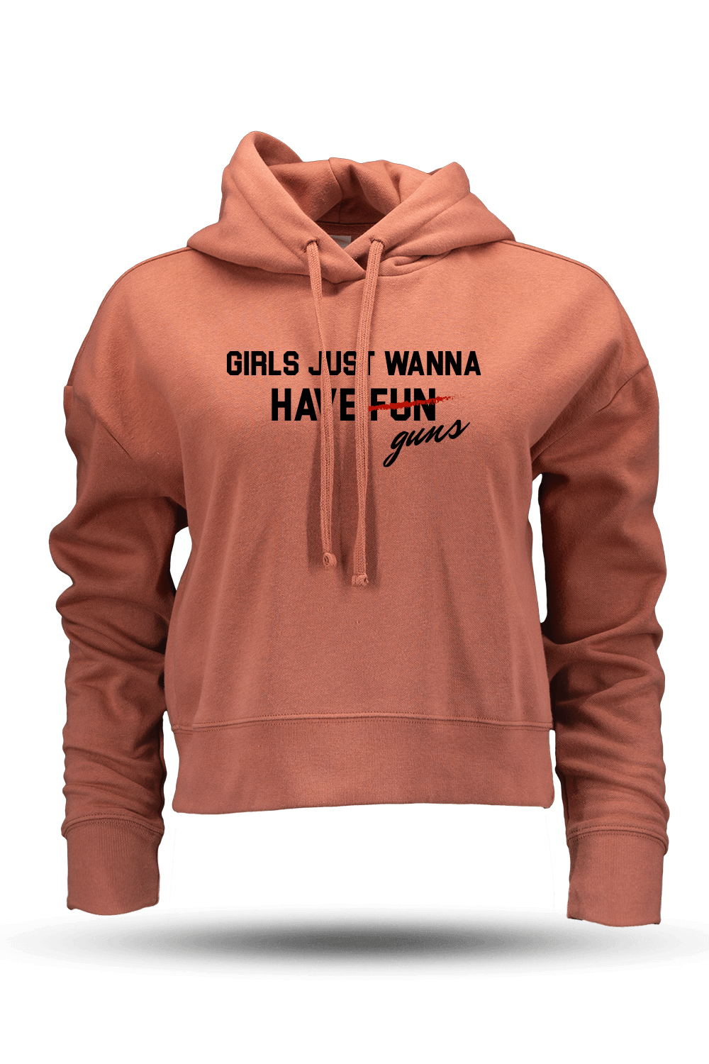 Girls Just Wanna Have Guns - Women's Boxy Hoodie