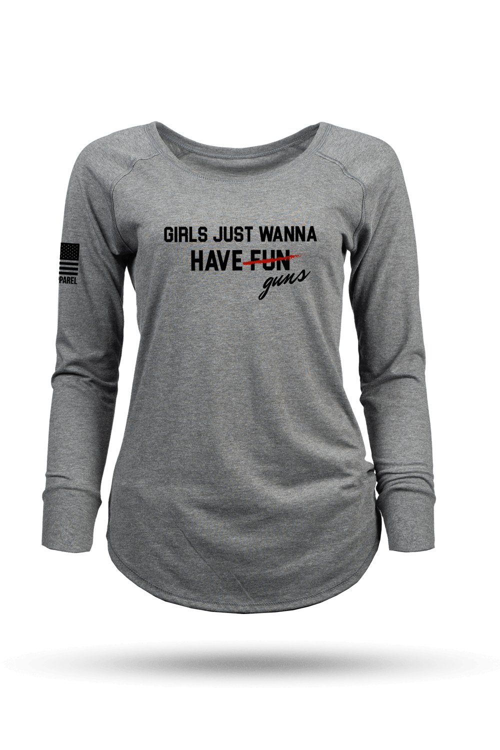 Girls Just Wanna Have Guns - Women's Long - Sleeve Shirt