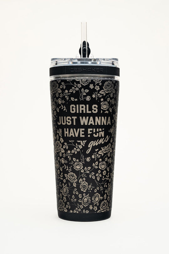 Girls Just Want To Have Guns - 26 oz Flex Shaker