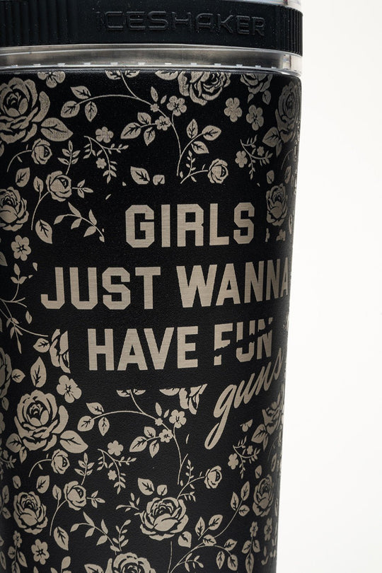 Girls Just Want To Have Guns - 26 oz Flex Shaker