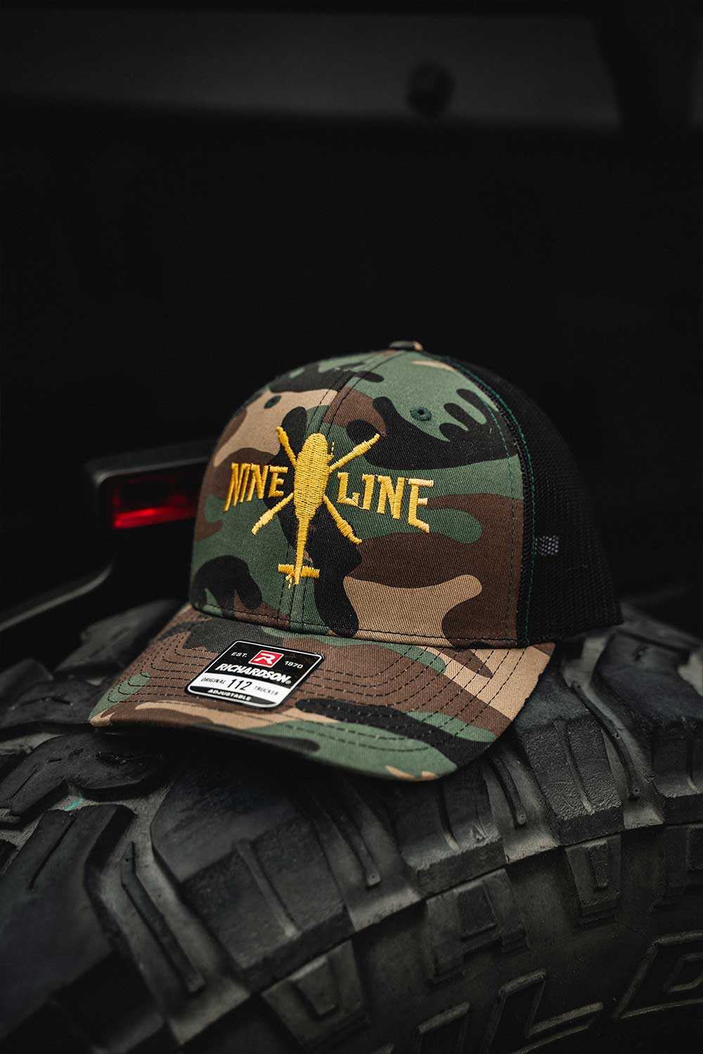 Nine Line Helo - Camo Richardson 5-Panel Trucker Hat