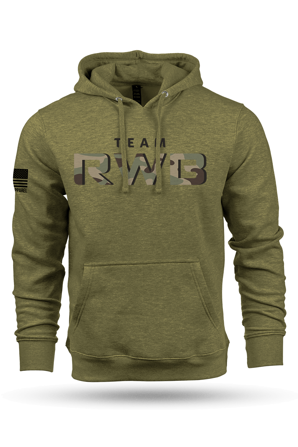 Hoodie - Team RWB Camo Eagle