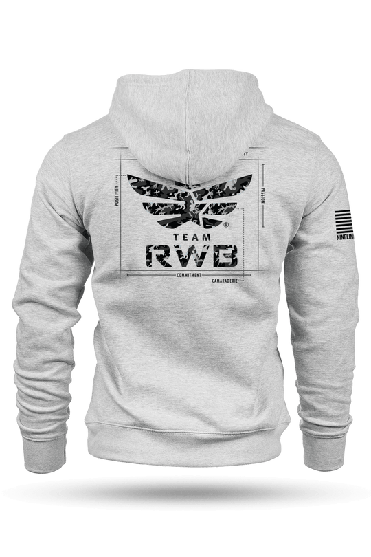 Hoodie - Team RWB Eagle Ethos Schematic