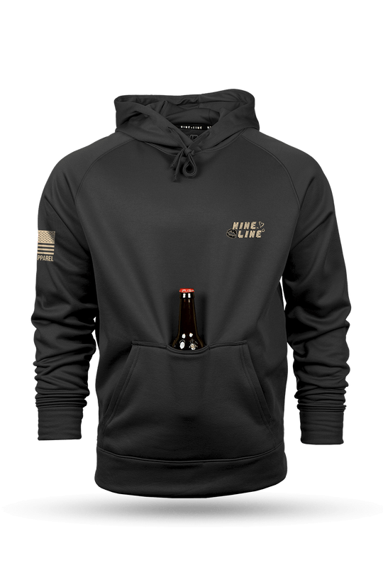 If He Can't Reload - Raglan Tailgater Hoodie