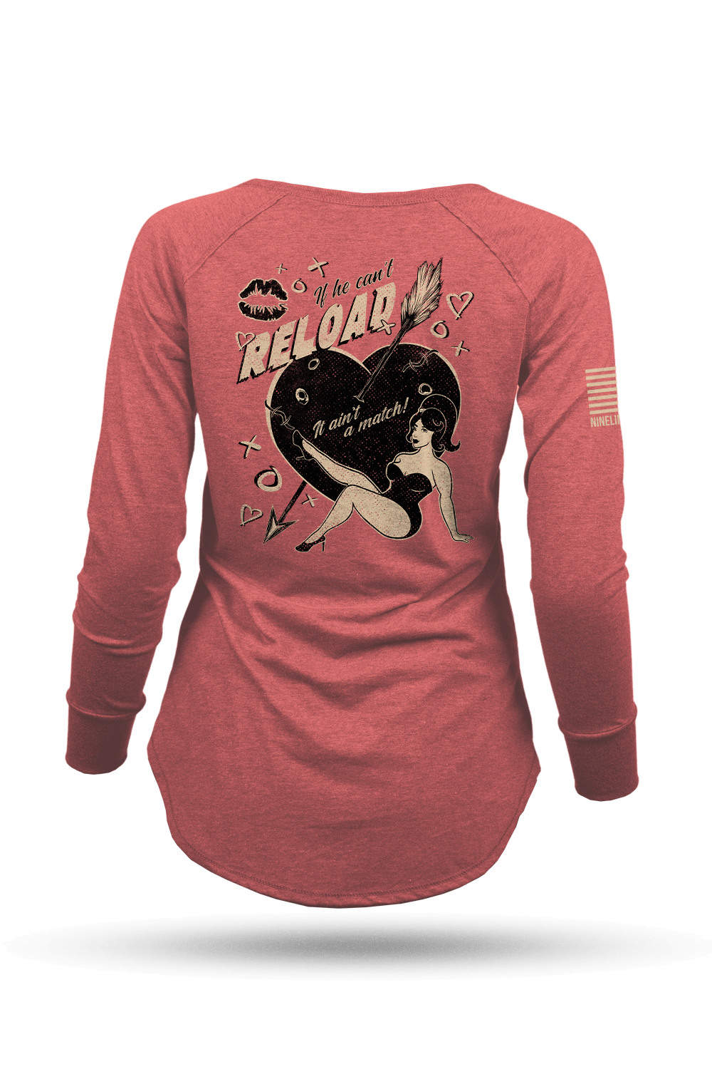 If He Can't Reload - Women's Long - Sleeve Shirt