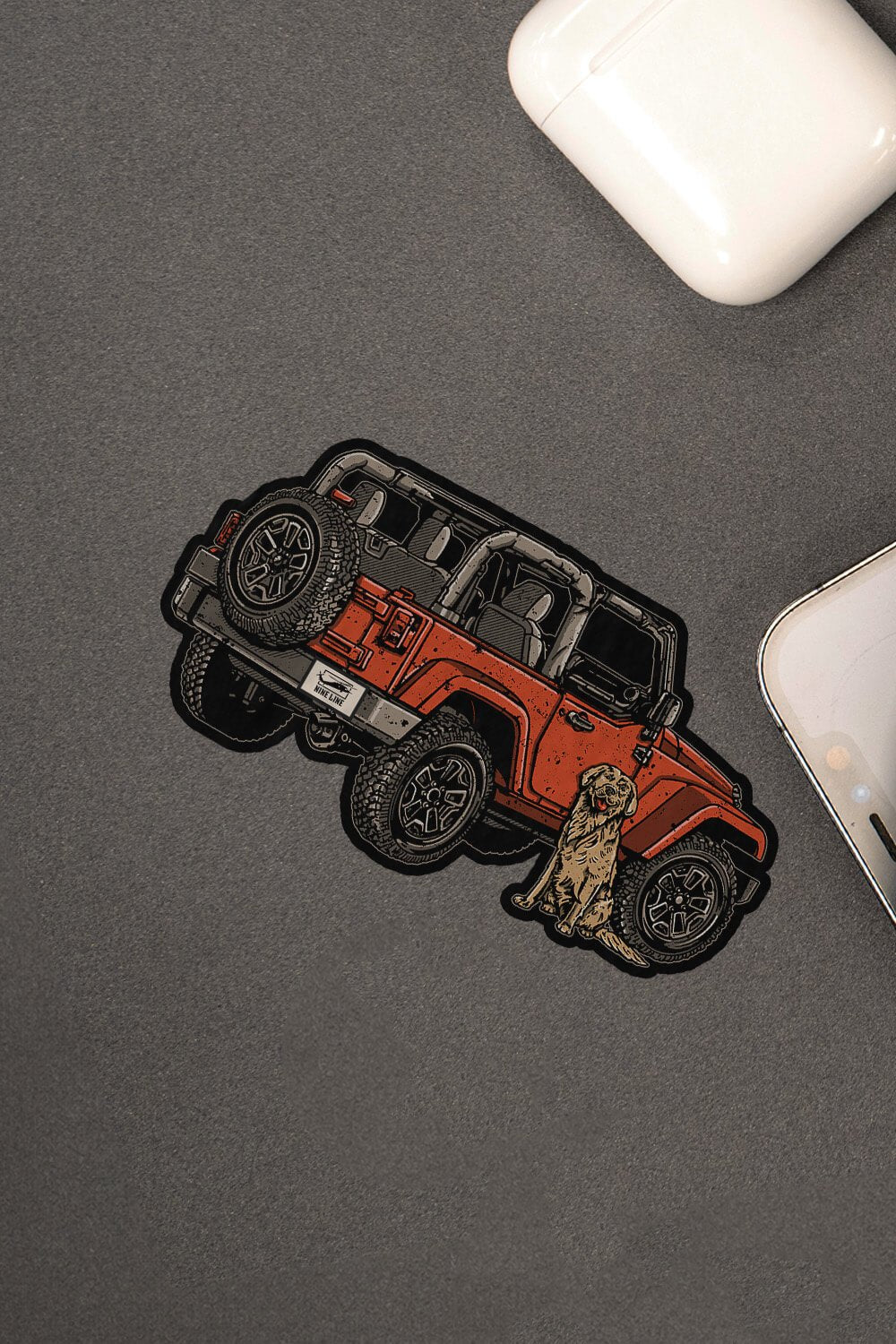 Jeep Pup - Sticker