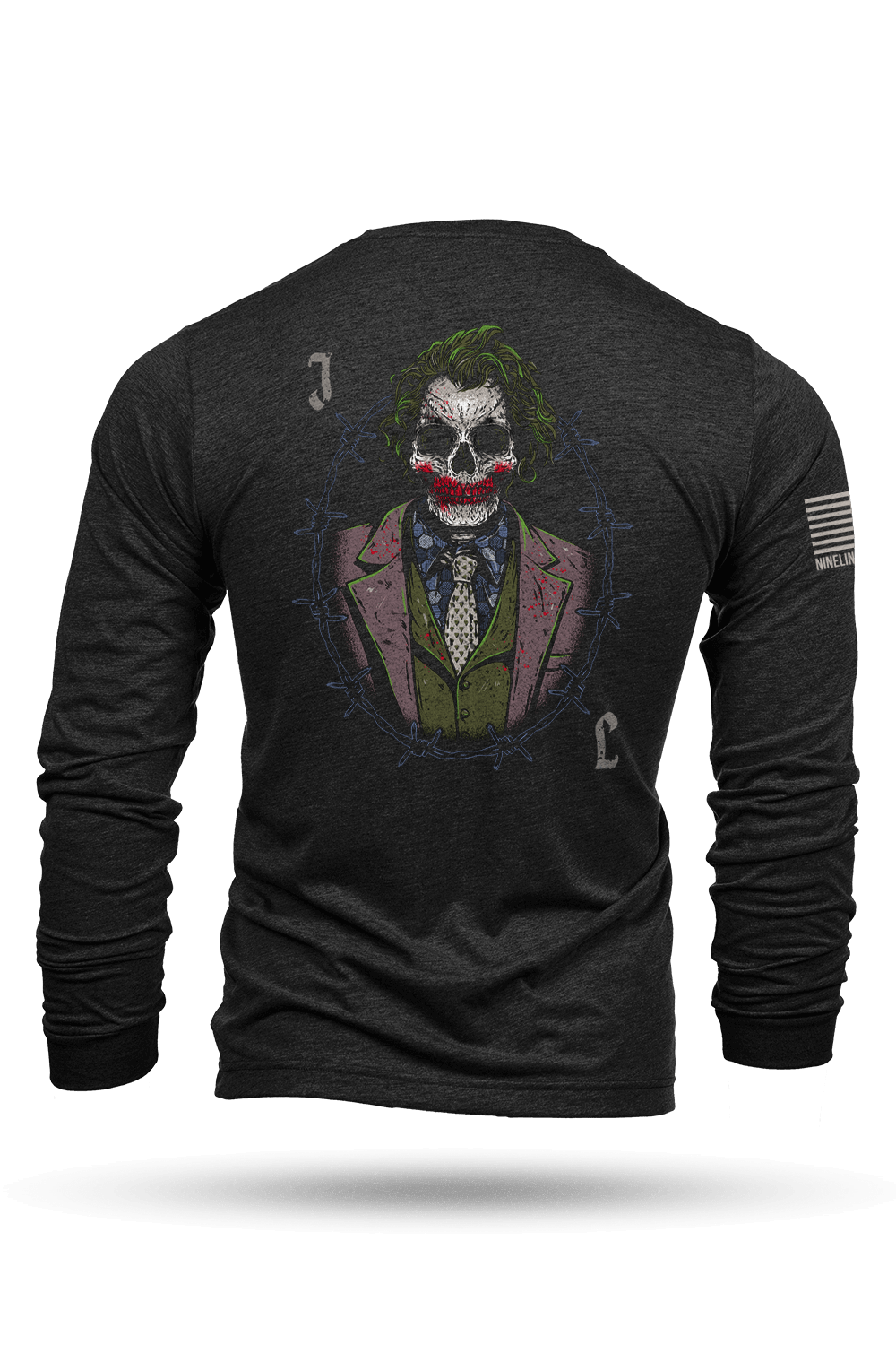 Joker Skull - Long - Sleeve Shirt