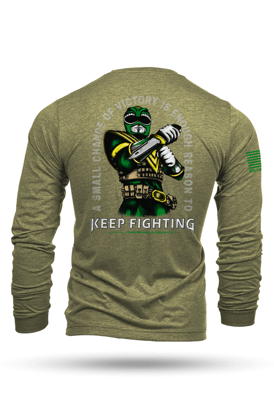 KEEP FIGHTING - Long - Sleeve Shirt