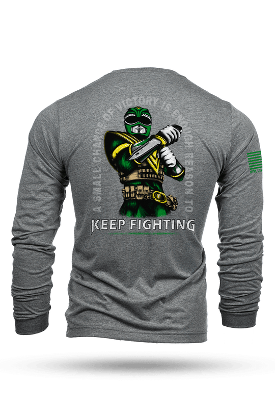 KEEP FIGHTING - Long - Sleeve Shirt