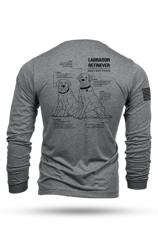 Labrador Schematic - Long - Sleeve Shirt