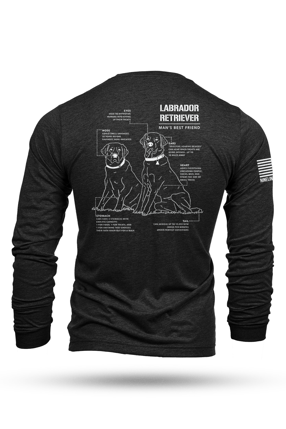 Labrador Schematic - Long - Sleeve Shirt