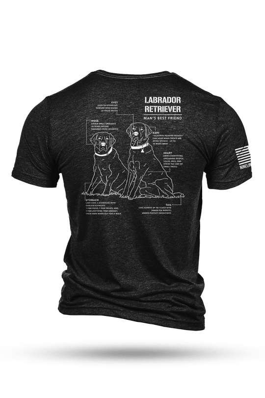 Labrador Schematic - T-Shirt