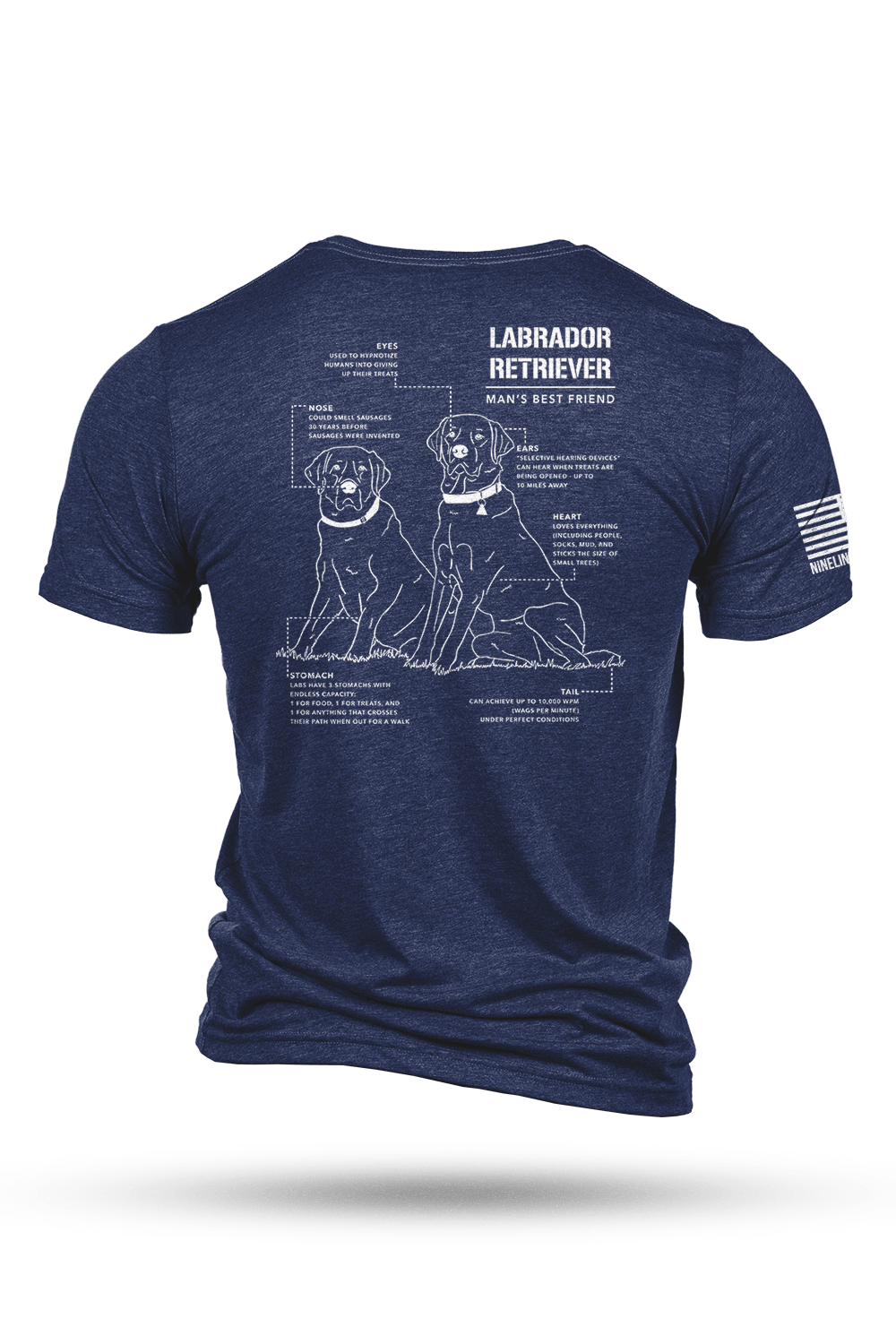 Labrador Schematic - T-Shirt