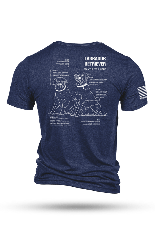 Labrador Schematic - T-Shirt