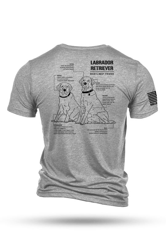 Labrador Schematic - T-Shirt