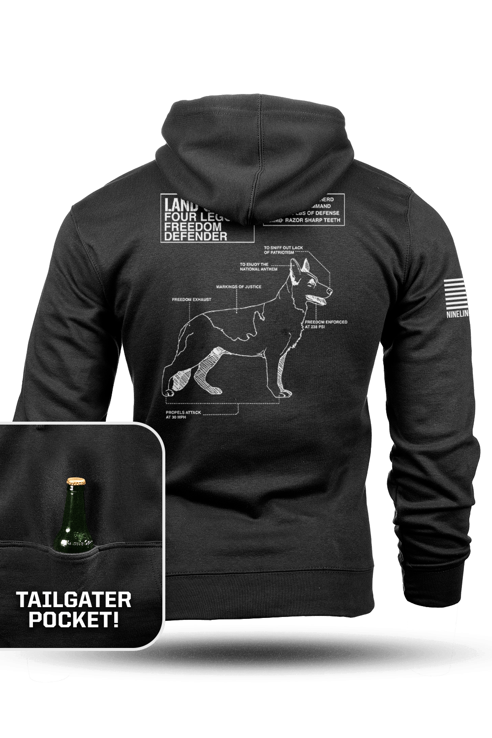 Land Shark - Tailgater Hoodie