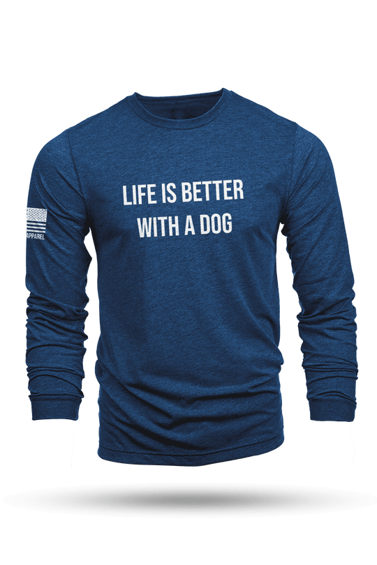 Life's Better With A Dog - Long - Sleeve Shirt