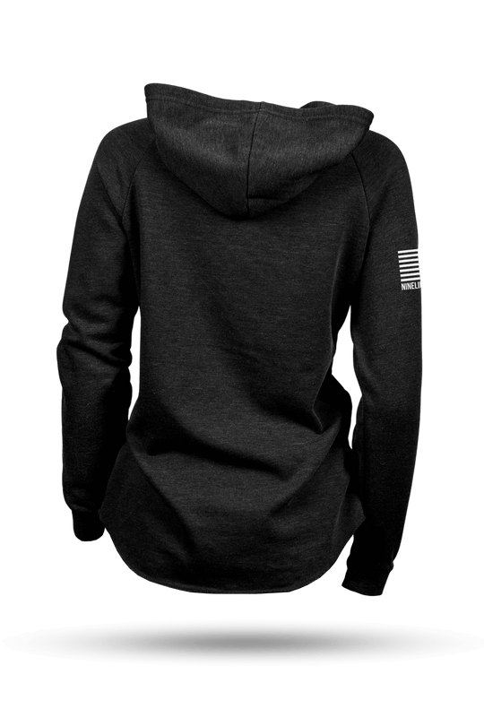 Lightweight Women's V - neck Hoodie - Basic