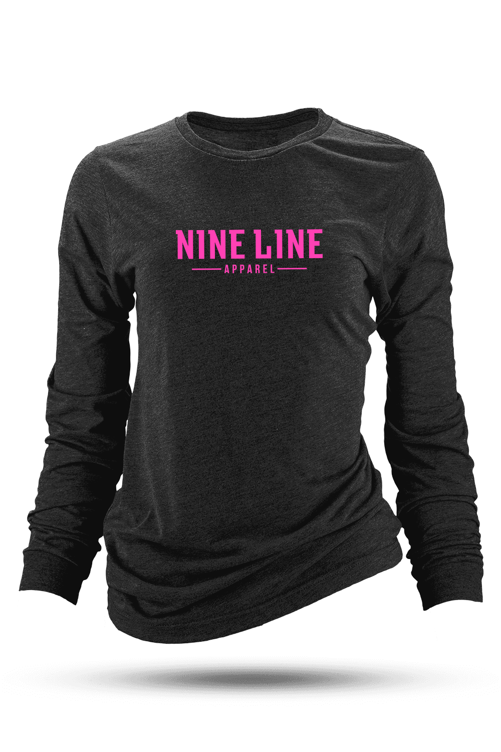 Long - Sleeve Shirt - NLA Basic Pink Logo