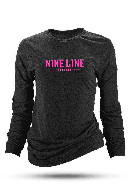 Long - Sleeve Shirt - NLA Basic Pink Logo