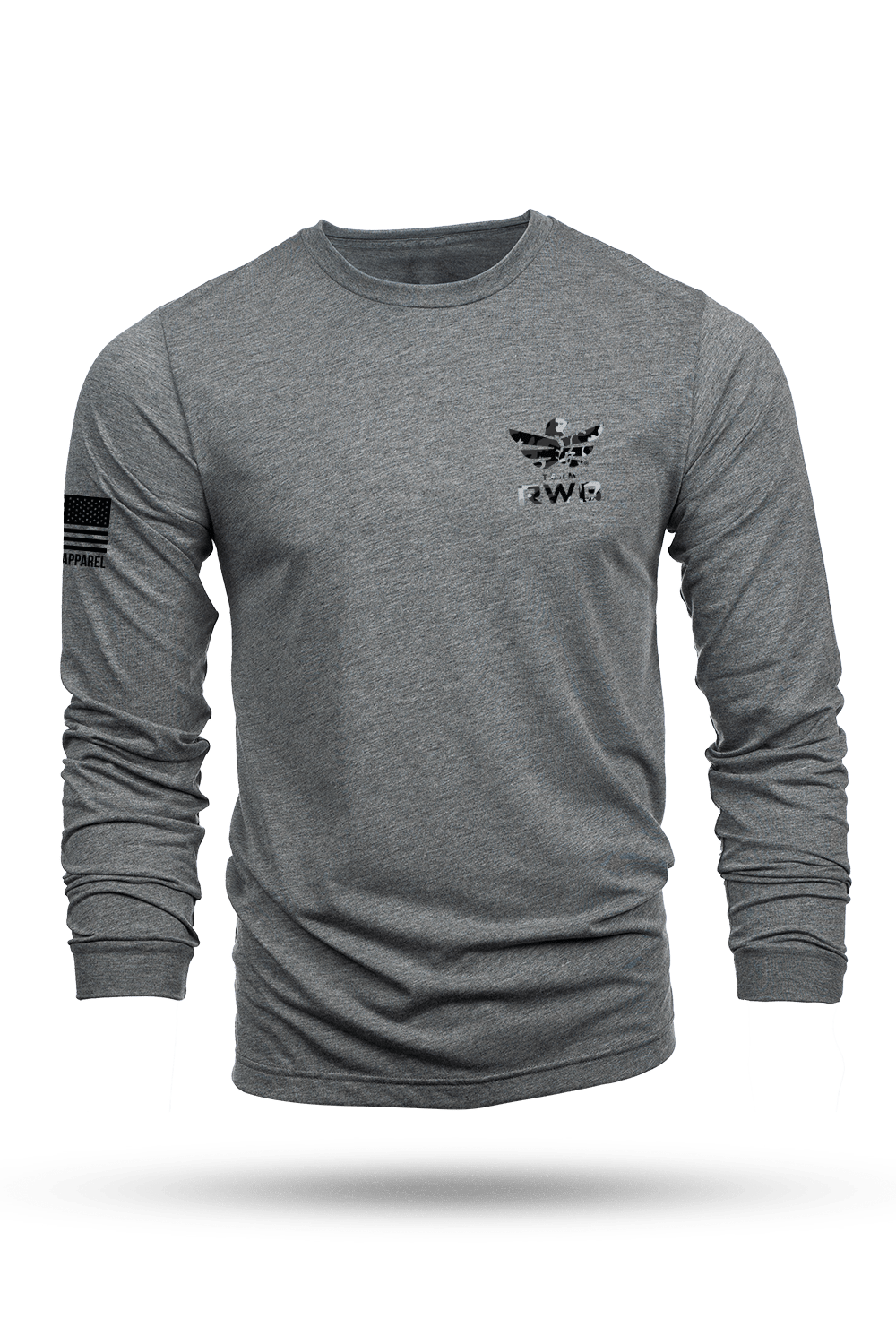 Long - Sleeve Shirt - Team RWB Eagle Ethos Schematic