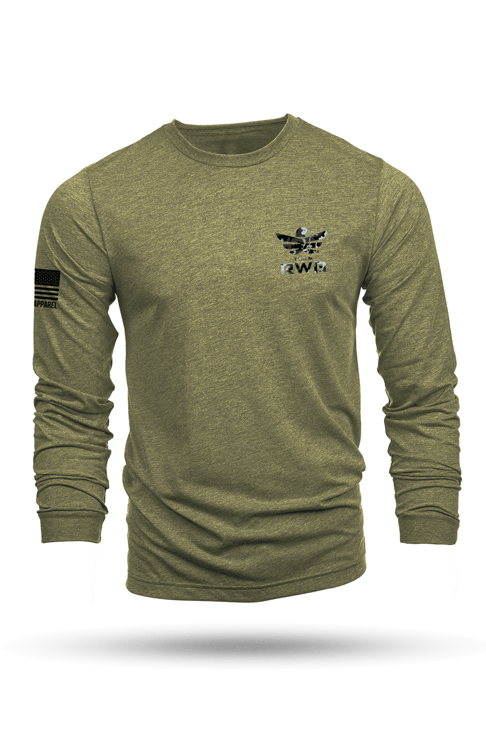 Long - Sleeve Shirt - Team RWB Eagle Ethos Schematic