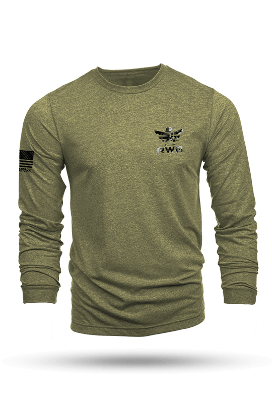 Long - Sleeve Shirt - Team RWB Eagle Ethos Schematic