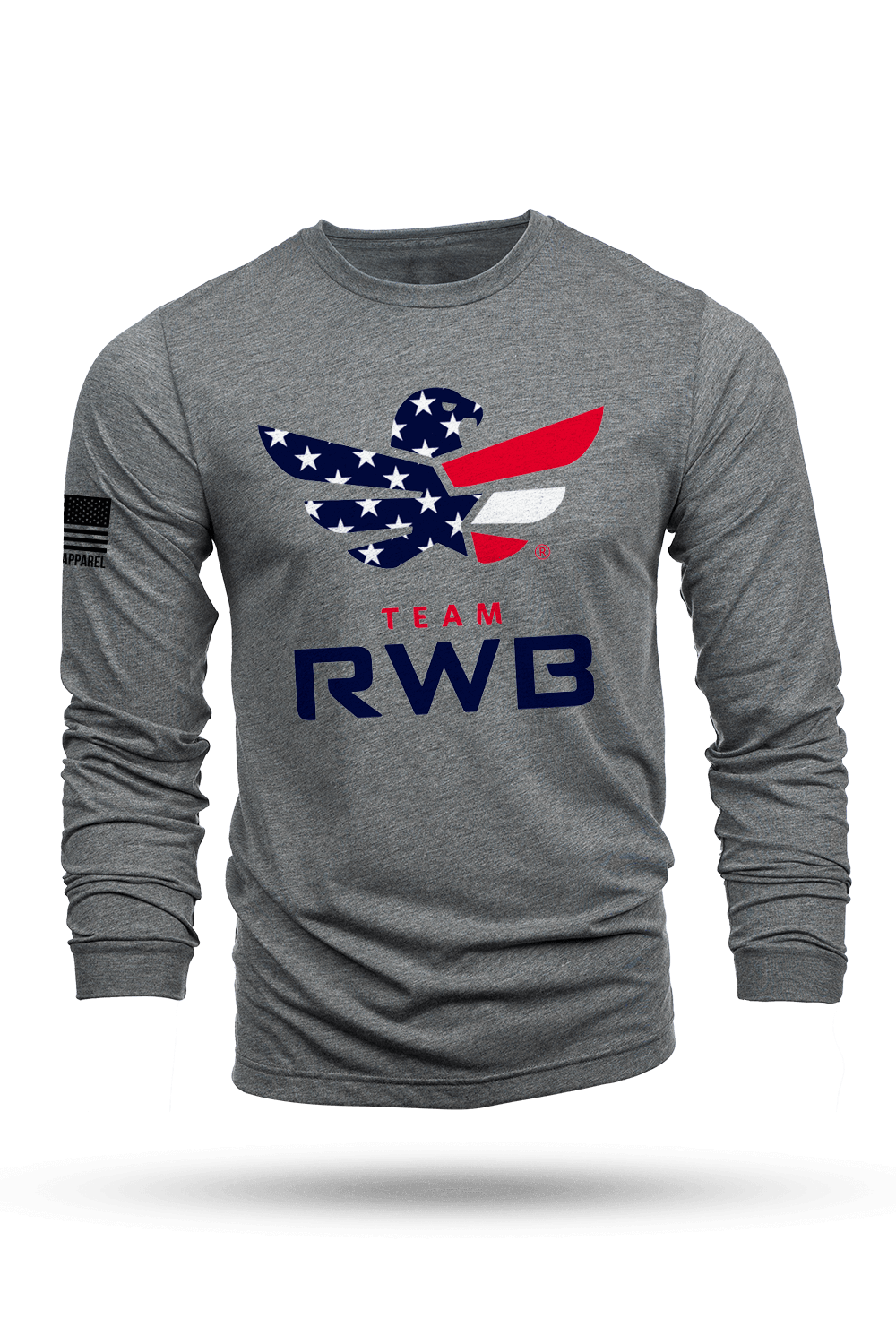 Long - Sleeve Shirt - Team RWB Eagle Flag