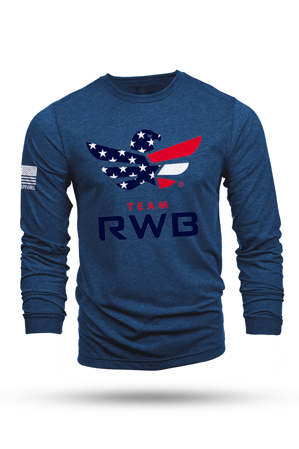 Long - Sleeve Shirt - Team RWB Eagle Flag