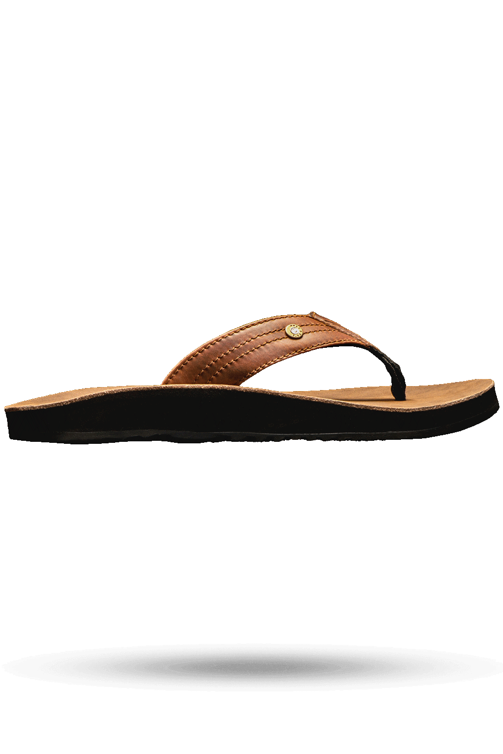 Men's Leather Flip Flops - AK