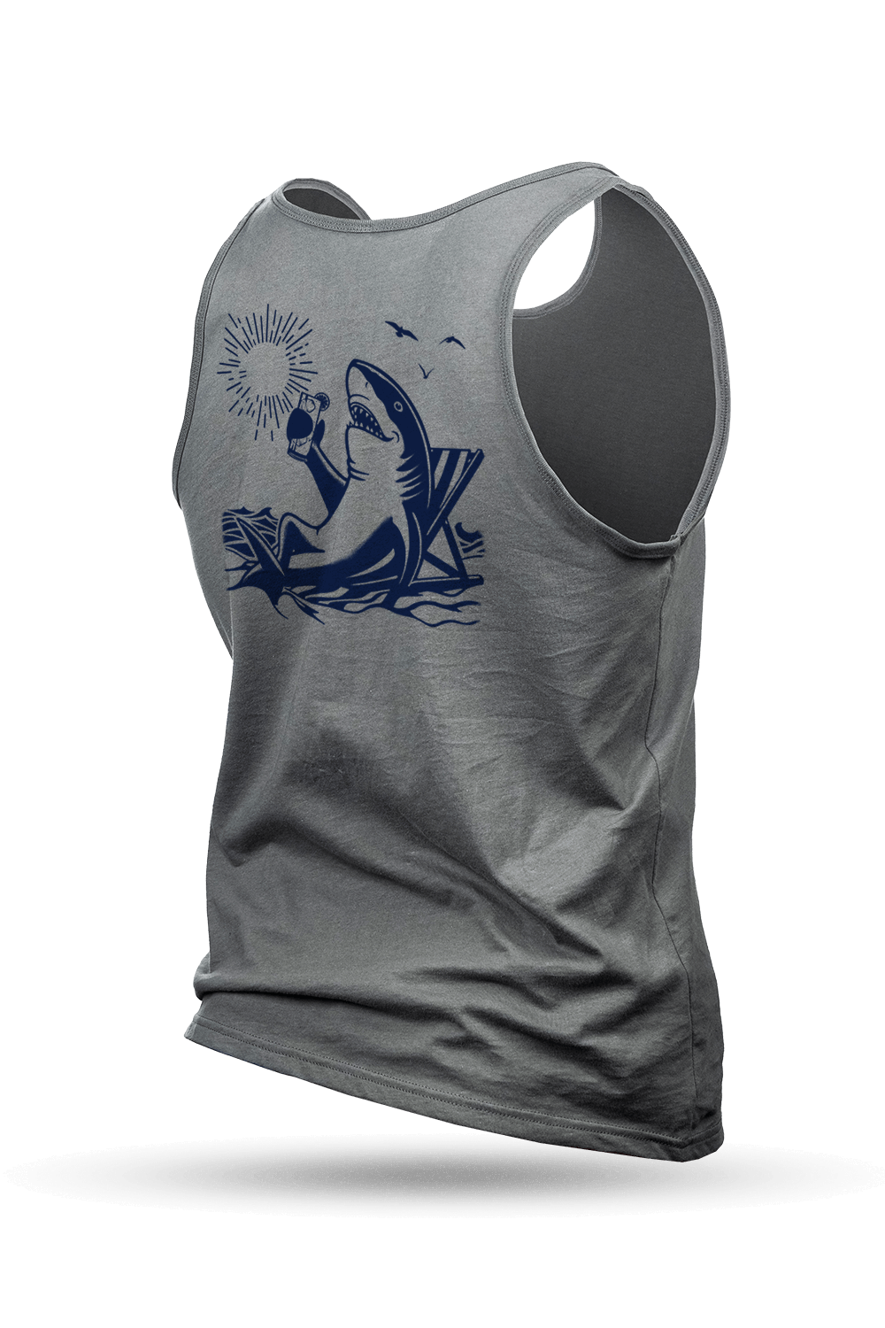 Men's Tank Top - BEACH SHARK