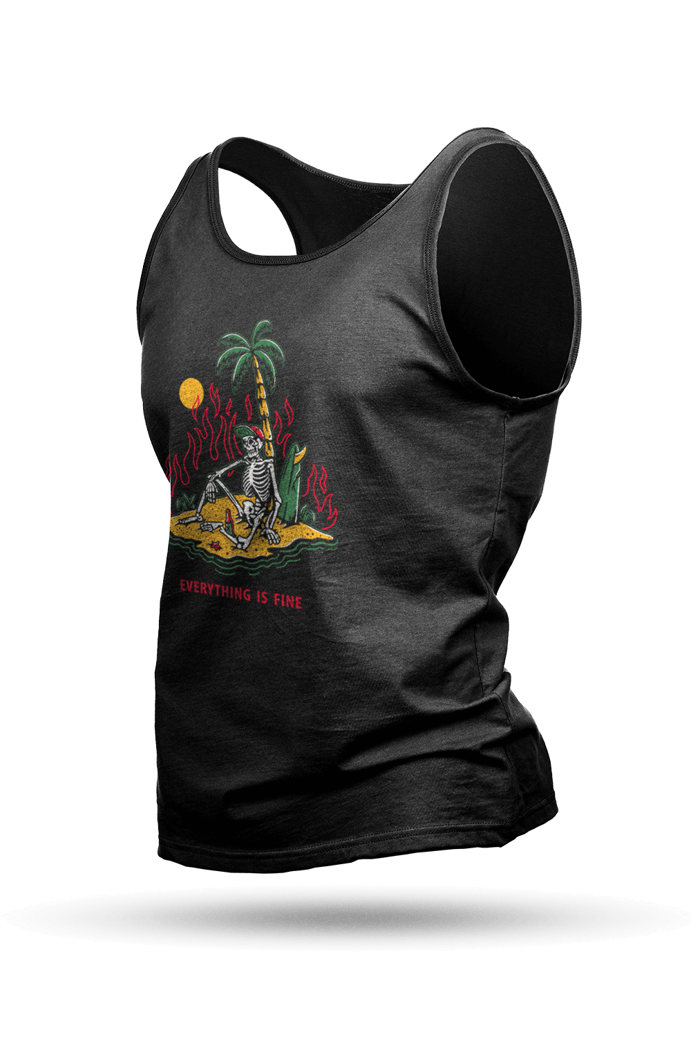 Men's Tank Top - Everything Is Fine