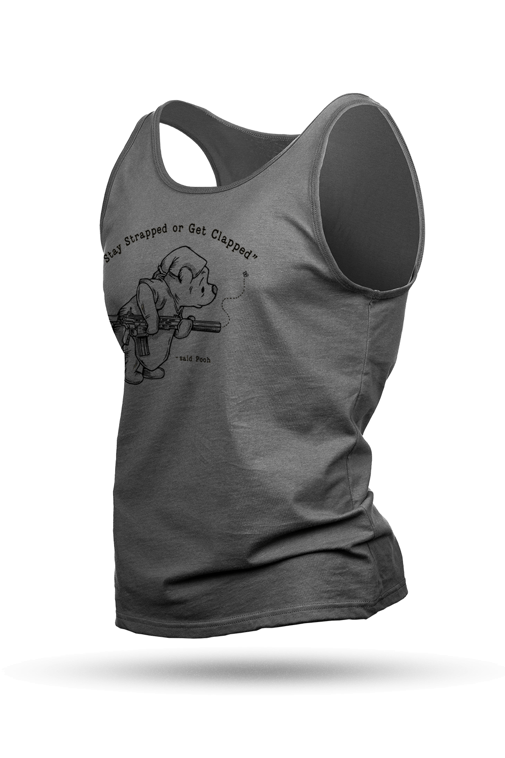 Men's Tank Top - Pooh Outline