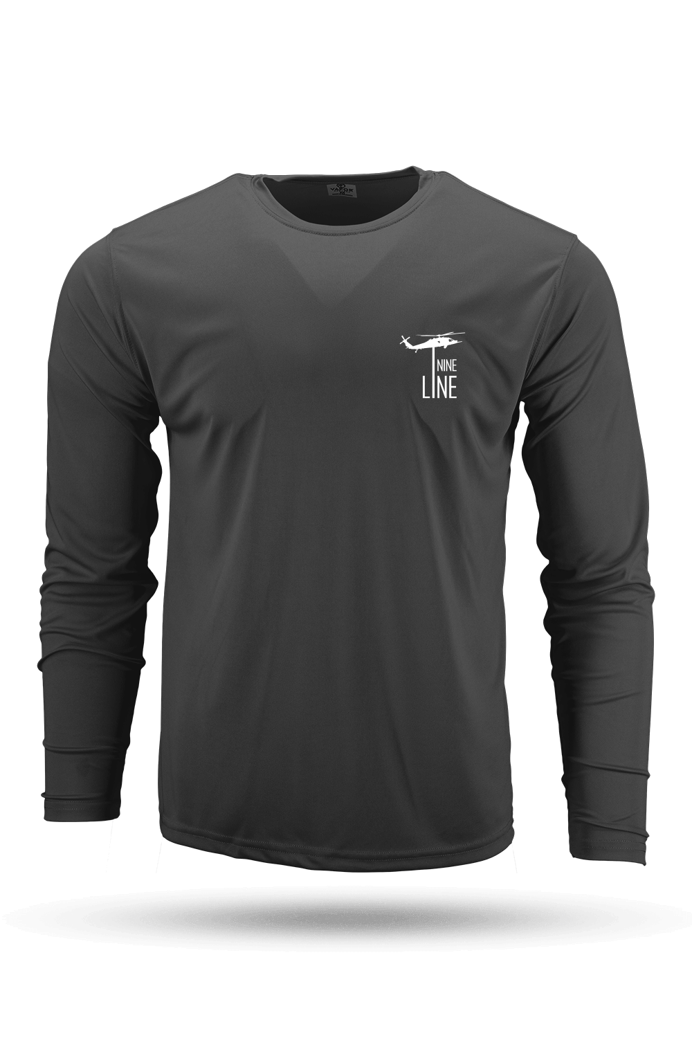 Moisture Wicking Long Sleeve T - Shirt - Dropline Logo