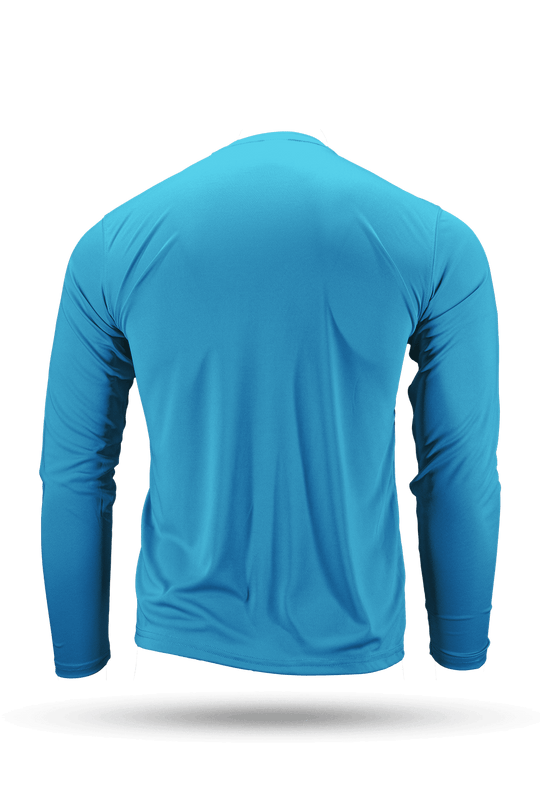 Moisture Wicking Long Sleeve T - Shirt - Dropline Logo