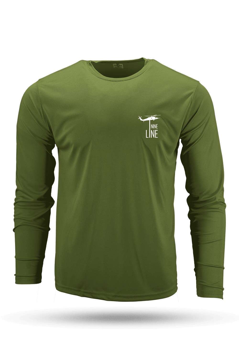 Moisture Wicking Long Sleeve T - Shirt - Dropline Logo