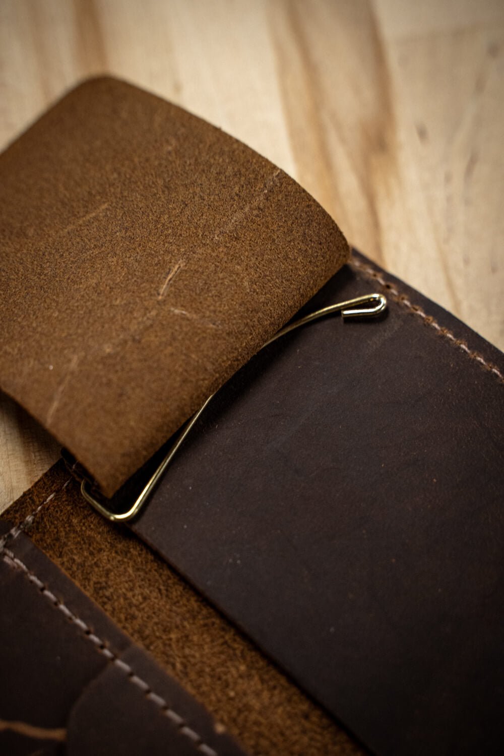 Nine Line Leather Wallet