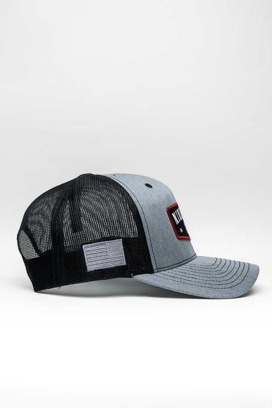 Nine Line Logo with Flag - Snap Back Hat