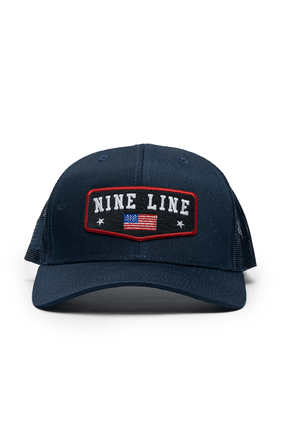 Nine Line Logo with Flag - Snap Back Hat