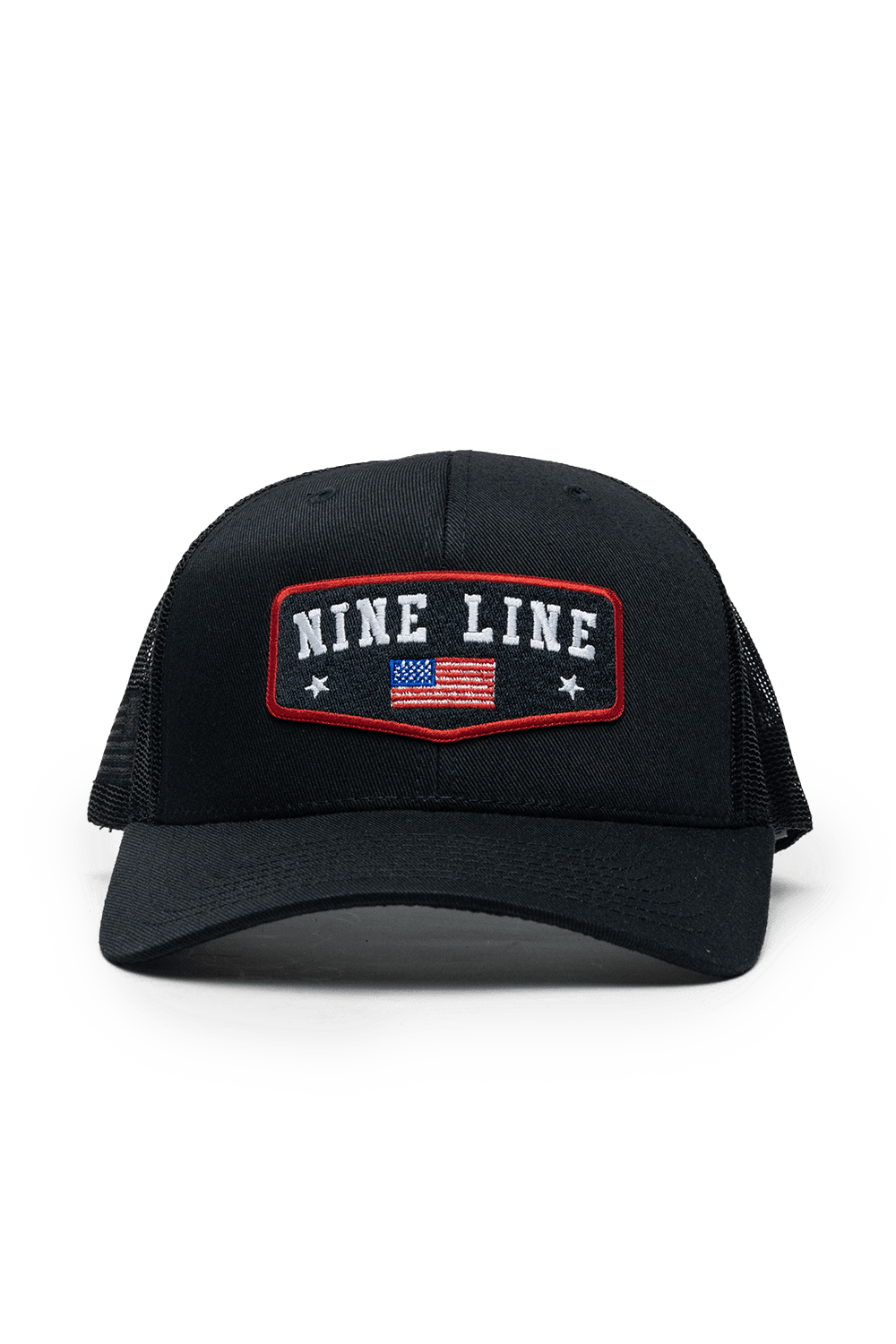 Nine Line Logo with Flag - Snap Back Hat