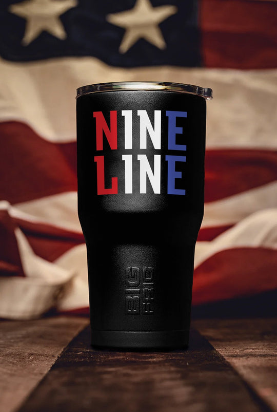 Nine Line Stack Logo - Big Frig 20oz Tumbler