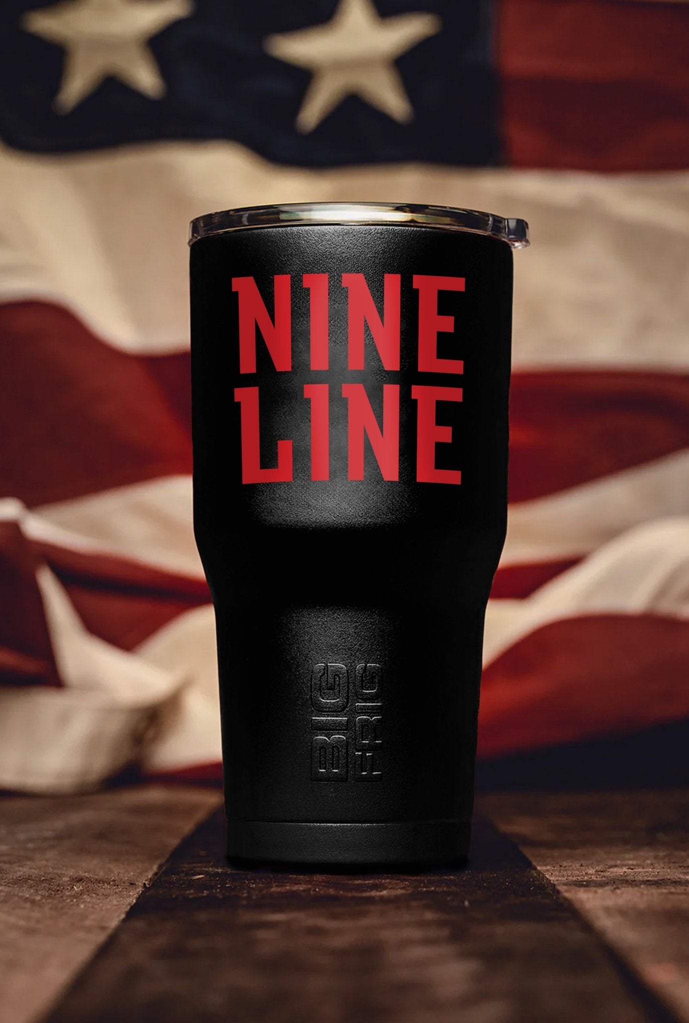 Nine Line Stack Logo - Big Frig 20oz Tumbler