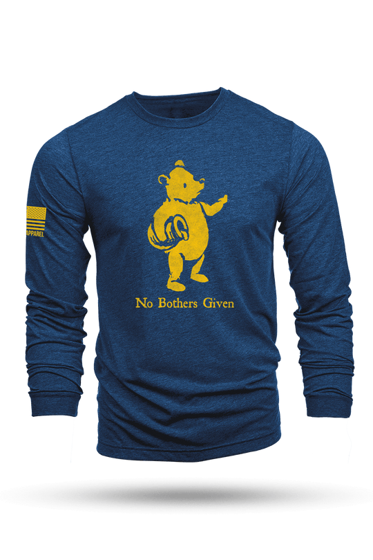 No Bothers Given - Long - Sleeve Shirt