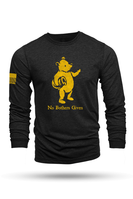 No Bothers Given - Long - Sleeve Shirt