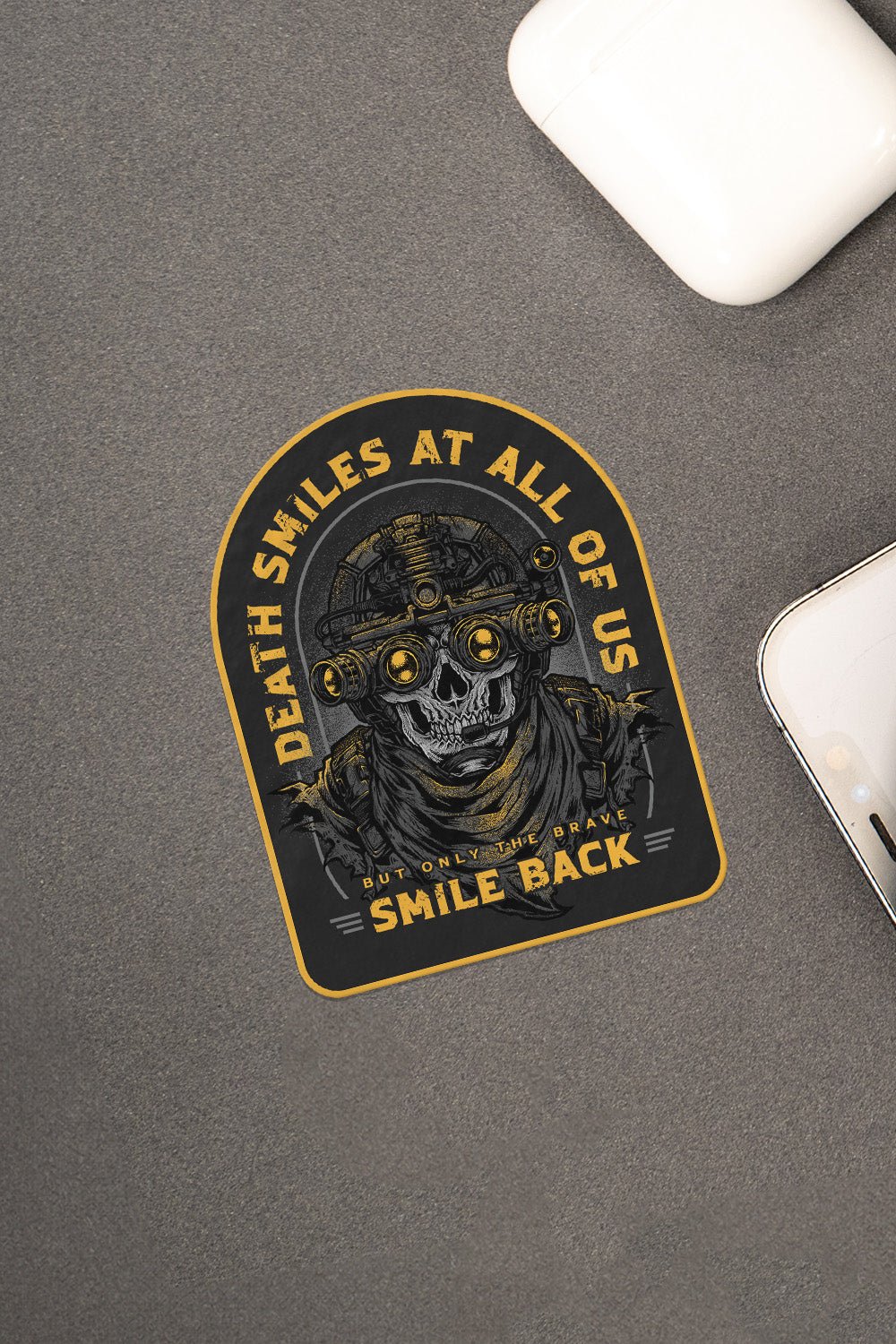 Only The Brave Smile Back - Sticker