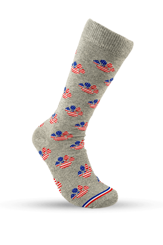 Patriotic Paws 3 - Pack Bundle Crew Socks