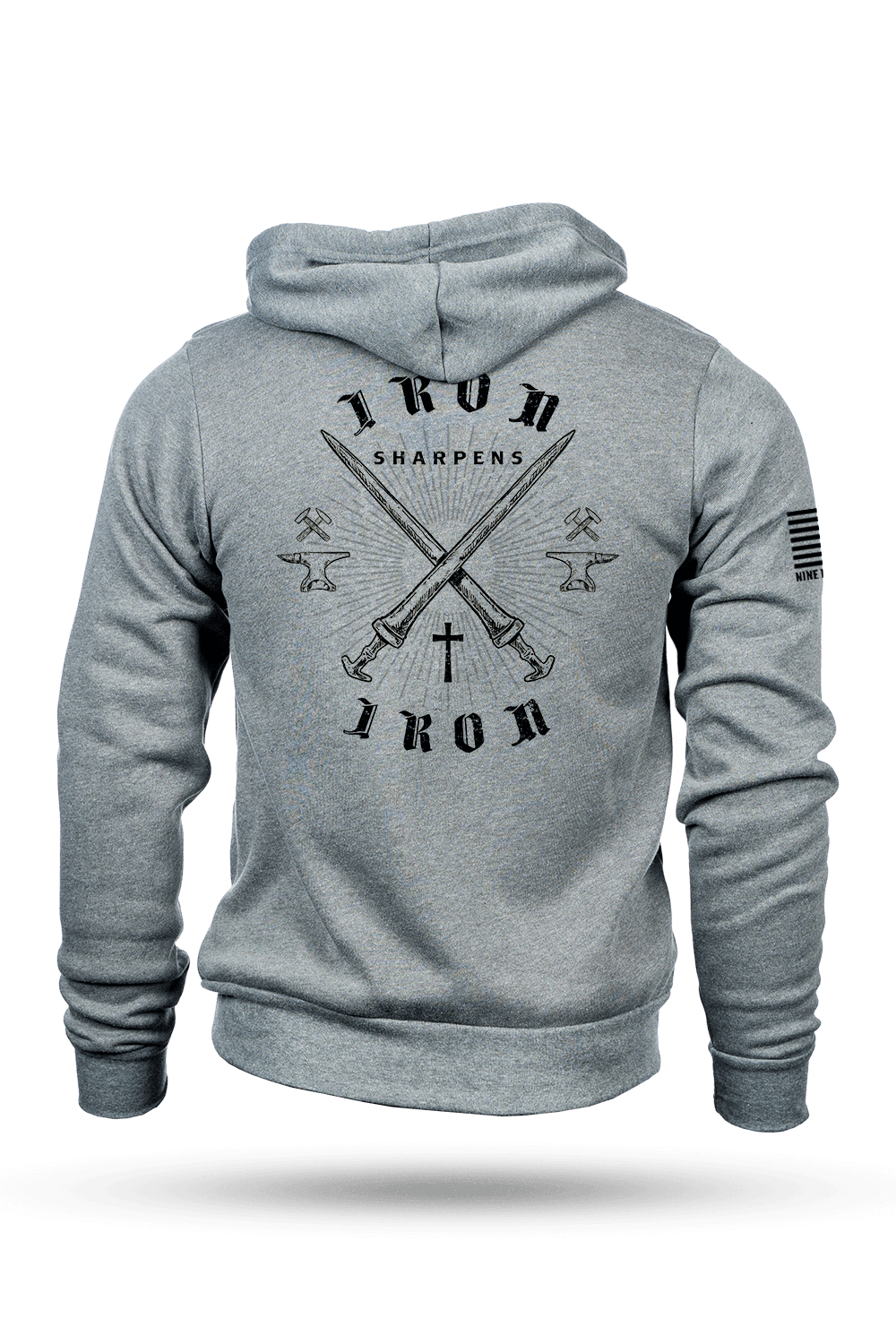 Proverbs 27:17 - Full - Zip Hoodie