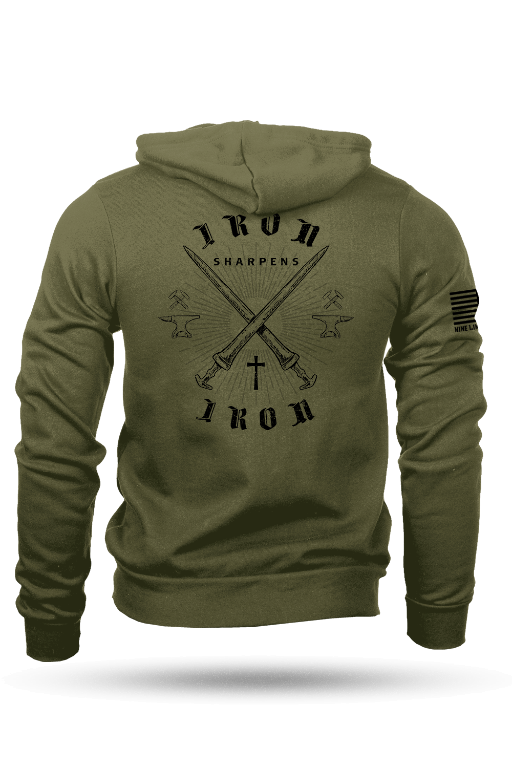 Proverbs 27:17 - Full - Zip Hoodie